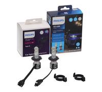 2x PHILIPS Ultinon Pro6000 HL Boost H7 LED + Adapter für PSA C3 III 2008 I 208 I