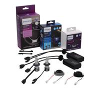 2x PHILIPS Ultinon Pro6000 HL Boost H7 LED + Adapter für VW GOLF 5 / PLUS