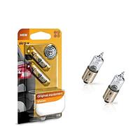 2x Philips Vision H6W 12V BAX9S 12036B2 Weiß High Tech Ersatz Halogen Birne für Hecklicht Parklicht Rückfahrlicht Standlicht E-geprüft