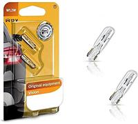2x Philips W1,2W 12V 12516B2 Vision - mehr Licht Innenbeleleuchtung Einrichtung Signalbeleuchtung Ersatz Halogen Lampe E-geprüft
