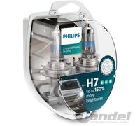 2x PHILIPS® X-treme VISION H7 "+150% mehr Licht" KFZ AUTO GLÜHLAMPEN H7