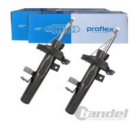2X PROFLEX GAS-STOßDÄMPFER VORNE passend für FORD C-MAX FOCUS GRAND