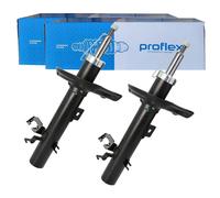 2X PROFLEX GAS-STOßDÄMPFER VORNE passend für NISSAN QASHQAI RENAULT KADJAR