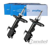 2X PROFLEX GASDRUCK STOßDÄMPFER VORNE LINKS+RECHTS passend für TOYOTA AVENSIS
