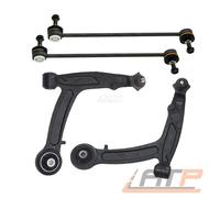 2x QUERLENKER + KOPPELSTANGE SATZ VORNE LINKS RECHTS FÜR FIAT PANDA 169 BJ AB 03