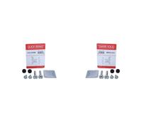 2x QUICK BRAKE Führungshülsensatz Bremssattel für Honda Jazz III GE GD_