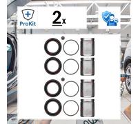 2x Quick Brake Reparatursatz, Bremssattel Vorne, Hinten für VW CRAFTER 30-50