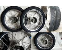 2x Rad Räder Alufelge pas f Simson S51 S50 KR51 Schwalbe S53 S70 83 Heidenau K30
