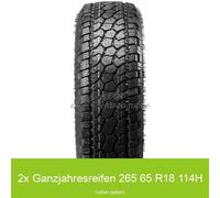 2x Radar Renegade AT 5 3PMSF OWL Ganzjahresreifen 265/65 R18 114H | 34816
