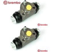 BREMBO Radbremszylinder Bremszylinder Radzylinder RBZ Hinten A 12 034