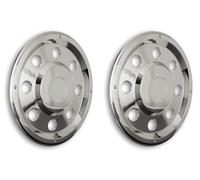 2x LKW NFZ Radzierblende Edelstahl V2A 19,5" 19,5 Zoll Radblenden Felgendeckel