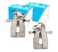 2x Rap Brakes Bremssattel Hinten Rechts Links Passend Für Abarth 500 500c Fiat Bremssattel: A.b.s.: 521462 Abakus: 13105006 Abarth: 77364594 Abarth