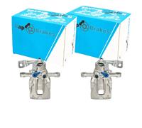 2x Rap Brakes Bremssattel Hinten Rechts Links Passend Für Kia Carens Bremssattel: A.b.s.: 740762 Abakus: 13105312 Ashika: Cal582rjm Brembo: F30241