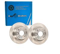 2x Rap Bremsscheiben 300mm Voll Hinten Passend Für Citroën Jumper Fiat Ducato Pe Bremsscheibe: A.b.s.: 17767 Abakus: 23104136 Abakus: 231041362 Ais