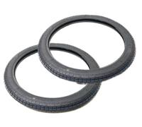 2x Reifen 2.25-19 passend für Simson SR2, NSU Quickly, Kreidler R50, Hercules - K251A - Straßenprofil