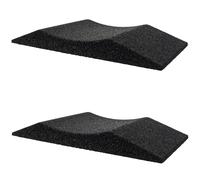 HASKYY 4X Reifenschuh-Set 600x400x64mm bis 385er Reifen Reifenbett Reifenschoner Reifenwiege aus Gummigranulat