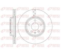 2x REMSA Bremsscheibe 61292.10 für AUDI