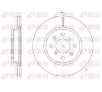 2x REMSA Bremsscheibe 61481.10 für SUZUKI