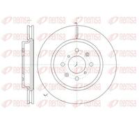 2x REMSA Bremsscheibe 61482.10 für SUZUKI