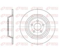 2x REMSA Bremsscheibe 61604.00 für FORD