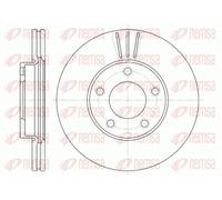 2x REMSA Bremsscheibe 6671.10 für MAZDA
