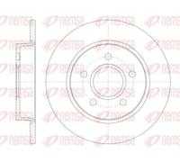 2x REMSA Bremsscheibe 6846.00 für FORD SSANGYONG