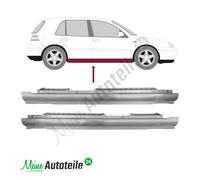2x Reparaturblech Schweller L + R für VW Golf IV Bora