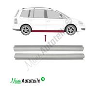 2x Reparaturblech Schweller Links = Rechts für VW Touran 1T 03-10