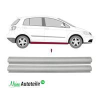 2x Reparaturblech Schweller Rechts = Links für Volkswagen Golf 5 Plus 2003-2009