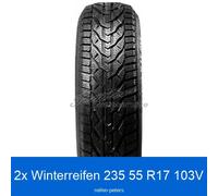 2x Riken Snow 3PMSF XL Winterreifen 235/55 R17 103V | 16230