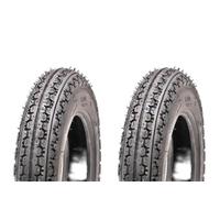 2x Rollstuhl Reifen 3.00-8 K319 4PR 38J TT für E-Quad 15V.3 25V.3 Vorderrad