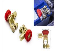2X Rot Auto Batterie Trenner Schalter / Haupt Trenn Unterbrecher Pol Klemme