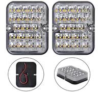 2x Rückfahrleuchte 19 LED E4 Anhänger 12V Rückfahrscheinwerfer Rückfahrlicht BWI