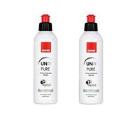 2x Rupes UNO Pure Ultrafine Finishing Polish 250ml Hochglanz Finish Lack Politur