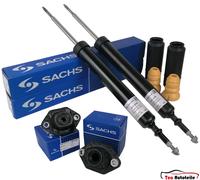 2x SACHS Stoßdämpfer + Domlager hinten für BMW E81 E82 E87 E88 E90 E91 M-Technik