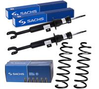 2x SACHS STOSSDÄMPFER+FAHRWERKSFEDER VORNE passend für BMW 5er F10 F11