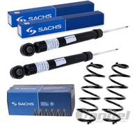 2x SACHS STOSSDÄMPFER+FEDER HINTEN passend für AUDI A4 B8 A5 A6 C7 SPORTFAHRWERK