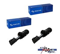 2x SACHS STOSSDÄMPFER FEDERBEIN VORNE VORMONTIERT FÜR RENAULT LAGUNA II 1,8 2,0