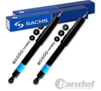 2x SACHS STOSSDÄMPFER HINTEN passend für MERCEDES 190 W201 W124 E-KLASSE CABRIO