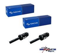 2x SACHS STOSSDÄMPFER MIT FEDERN VORNE KOMPLETT VORMONTIERT / EINBAUFERTIG