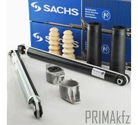 2x SACHS Stoßdämpfer + Staubmanschette + Domlager hinten für Mazda 5 CR19 CW