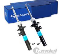 2x SACHS STOßDÄMPFER VORNE passend für FORD FIESTA V MAZDA 2 AUJAHR 12.2003