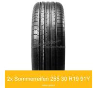 2x Sava Intensa UHP 2 255/30 R19 91Y Sommerreifen | 75537
