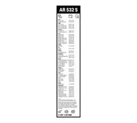 2x Scheibenwischerblatt vorne Flachbalkenwischblatt 3 397 118 986 BOSCH für AUDI