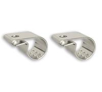 2x Scheinwerferhalterung Halter für Lkw Lampenbügel Dachbügel Ø41 mm 42 mm 43 mm
