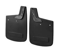 2X Schmutzfänger Hinten 36x25cm - Kompatibel mit FIAT Ducato ab 07/2006 inkl. Befestigungsmaterial für Auto, LKW aus PVC & Metall (2X Schmutzfänger für Hinterräder)