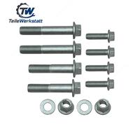 2x SCHRAUBENSATZ FÜR DOMLAGER + STOSSDÄMPFER HINTEN FÜR AUDI SEAT SKODA VW DE