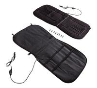 2x Schwarz Sitzbezug Sitzheizung 12V Heizkissen Sitzauflage 45W Beheizbar