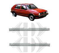 2x Schweller links rechts für VW Golf II 2 19E 1983-1991 4-Türer Reparaturblech