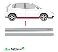2x Schweller Reparaturblech für Volkswagen Polo 9N 2001-2009 / Paar / L=R